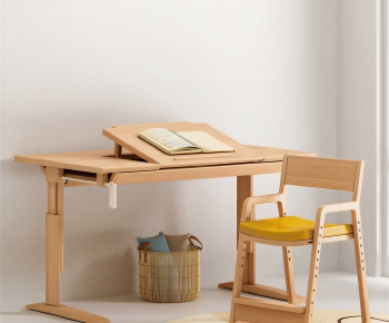 Modern Computer Desk And Chair-ID:666013006