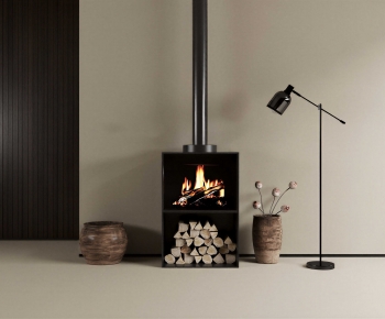 Modern Fireplace-ID:969105019