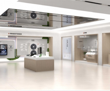 Modern Exhibition Hall-ID:369328982