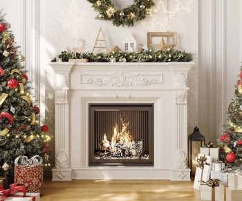 French Style Fireplace-ID:998366122