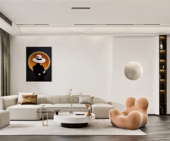 Modern A Living Room-ID:944041976