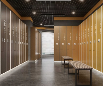 Industrial Style Changing Room-ID:145488027