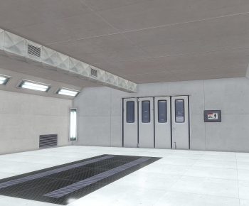 Modern Automobile Repair Shop-ID:443085914