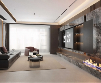 Modern A Living Room-ID:182205921