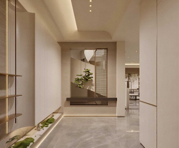 New Chinese Style Hallway-ID:112159973