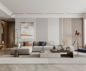 Modern A Living Room-ID:267014987