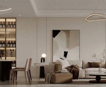 Modern A Living Room-ID:793080333