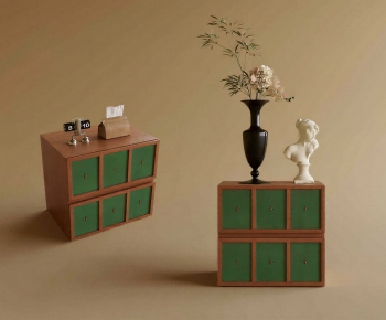 French Style Bedside Cupboard-ID:109133019