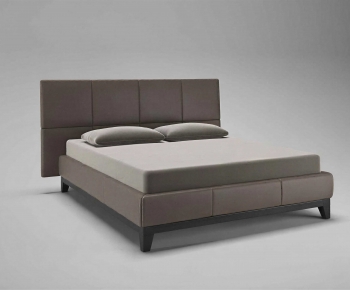 Modern Double Bed-ID:518839426