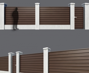 Modern Fence-ID:734566938