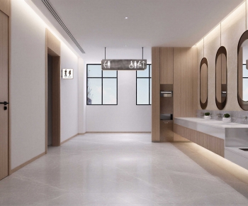 Modern Public Toilet-ID:194350969