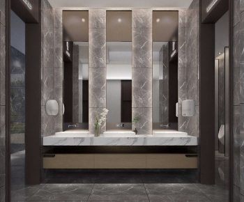 Modern Public Toilet-ID:409216886