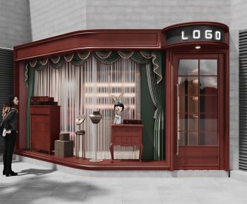 American Style Facade Element-ID:506685973