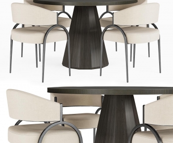Modern Dining Table And Chairs-ID:973656899