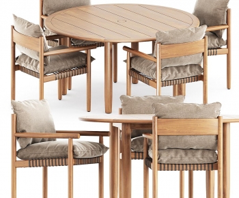 Modern Dining Table And Chairs-ID:589185958