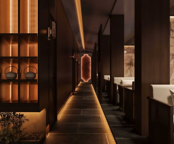 New Chinese Style Teahouse Tea House-ID:127156021