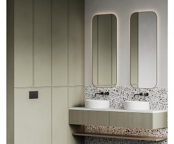 Modern Bathroom Cabinet-ID:763606076