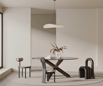 Modern Dining Table And Chairs-ID:313026912