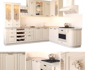 American Style Kitchen Cabinet-ID:908385996