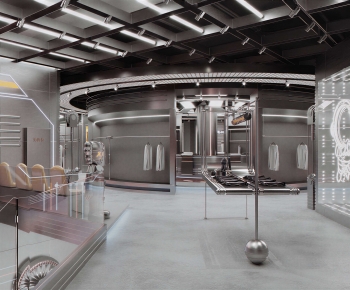 Modern Clothing Store-ID:731578113