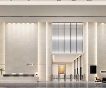 Modern Office Reception Desk-ID:244867091