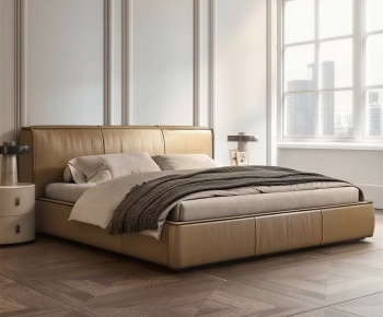Modern Double Bed-ID:864696987