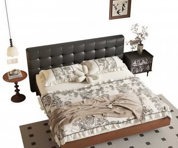 French Style Double Bed-ID:540189037