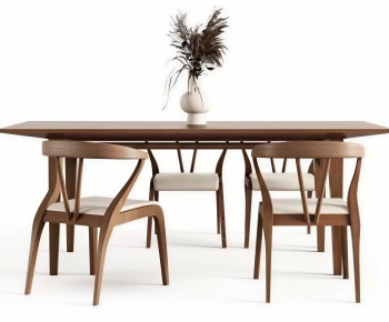 Modern Dining Table And Chairs-ID:107350354