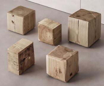 Wabi-sabi Style Stool-ID:952317952