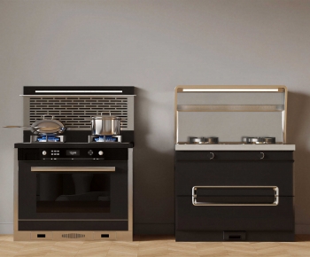 Modern Kitchen Electric Gas Range-ID:387783055