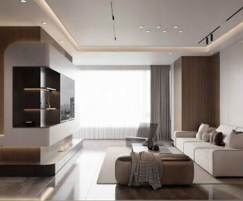 Modern A Living Room-ID:147581136