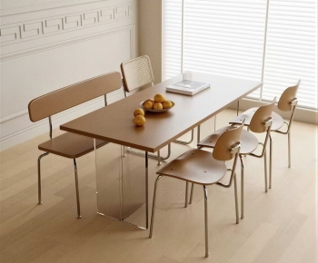 Modern Dining Table And Chairs-ID:950973032