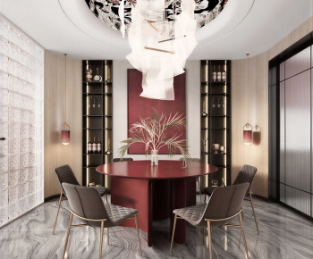 Modern Dining Room-ID:731035958