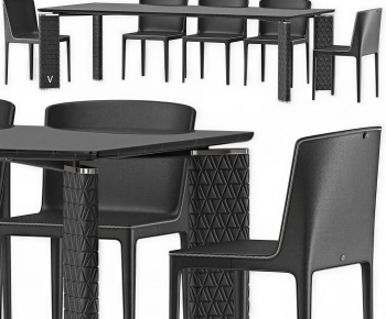 Modern Dining Table And Chairs-ID:900227074