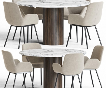 Modern Dining Table And Chairs-ID:954334021