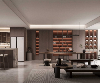 New Chinese Style Tea House-ID:739919907