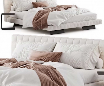 Modern Double Bed-ID:633008968