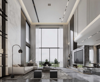 Modern A Living Room-ID:979748967