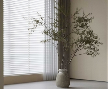 Modern Ground Green Plant Potted Plants-ID:440830952