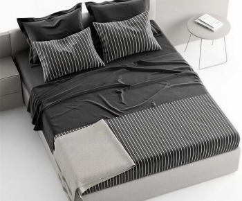 Modern Double Bed-ID:991117955