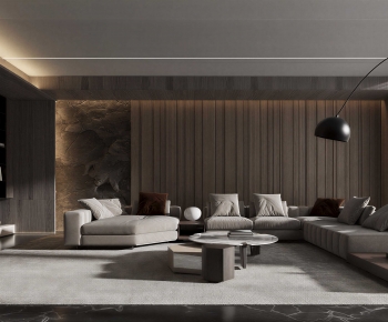 Modern A Living Room-ID:523408895