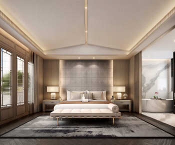 New Chinese Style Bedroom-ID:237188108