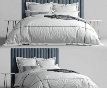 Modern Double Bed-ID:169842005