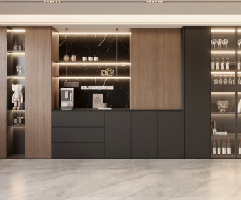 Modern Kitchen Cabinet-ID:412879071