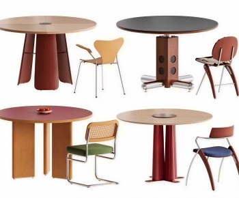 Modern Dining Table And Chairs-ID:492146978
