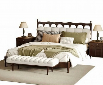 French Style Double Bed-ID:623910417