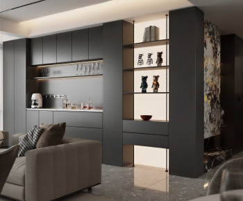 Modern A Living Room-ID:943423998