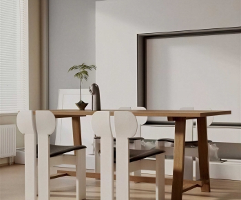 Modern Dining Table And Chairs-ID:546005967