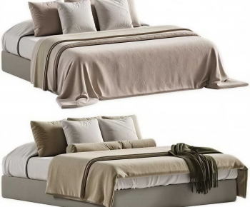 Modern Double Bed-ID:106079653
