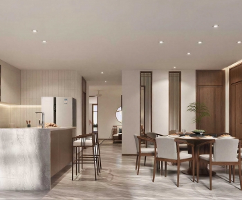 New Chinese Style Dining Room-ID:360089069